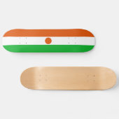 Vlag van Niger Skateboard (Horizontaal)
