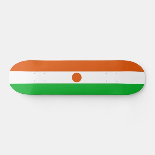 Vlag van Niger Skateboard (Horizontaal)