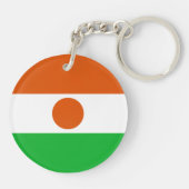 Vlag van Niger Sleutelhanger (Achterkant)