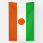 Vlag van Niger Spandoek (Verticaal)