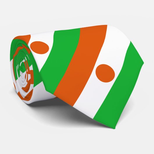 Vlag van Niger Stropdas (Opgerold)