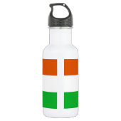Vlag van Niger Waterfles (Achterkant)