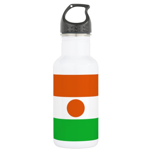 Vlag van Niger Waterfles (Voorkant)