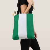 Vlag van Nigeria Draagtas (Dichtbij)