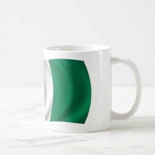 vlag van Nigeria Koffiemok