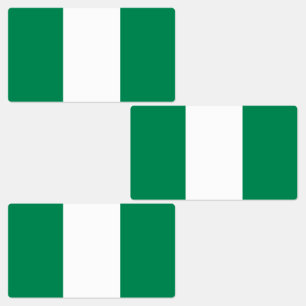 Vlag van Nigeria Labels