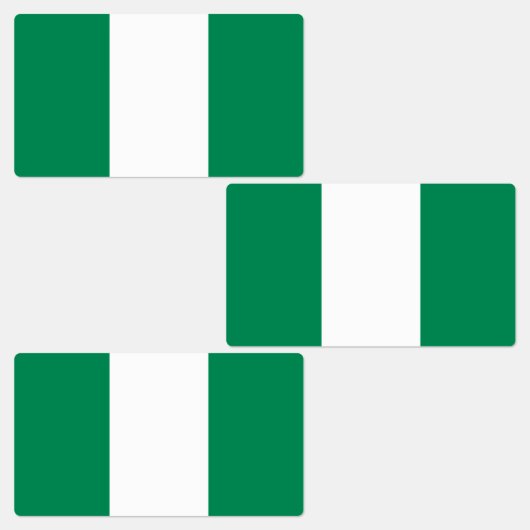 Vlag van Nigeria Labels (Groep)