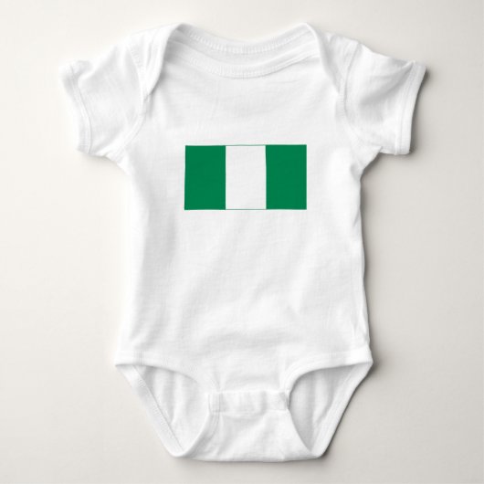 Vlag van Nigeria Romper (Voorkant)