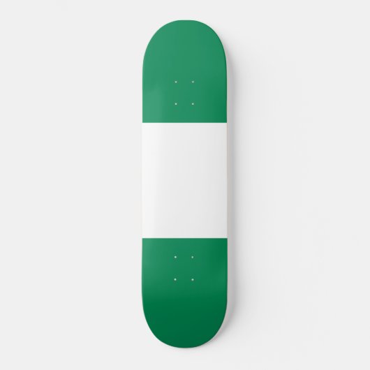 vlag van Nigeria Skateboard (Voorkant)