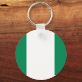 vlag van Nigeria Sleutelhanger (Voorkant)