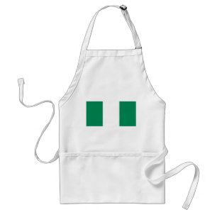 Vlag van Nigeria Standaard Schort