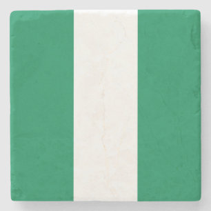 Vlag van Nigeria Stenen Onderzetter