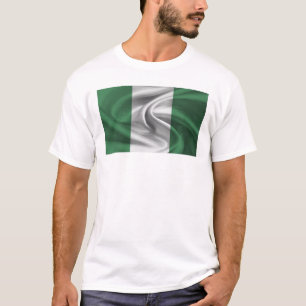 Vlag van Nigeria T-shirt