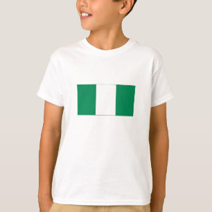 Vlag van Nigeria T-shirt