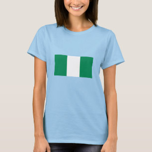 Vlag van Nigeria T-shirt