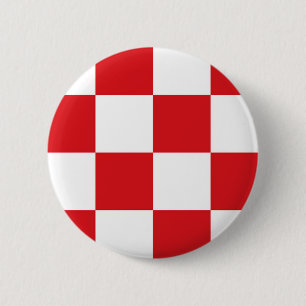 Vlag van Noord-Brabant Ronde Button 5,7 Cm
