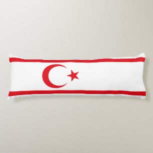 Vlag van Noord-Cyprus Lichaamskussen