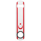 vlag van Noord-Cyprus Speed Flessenopener (Voorkant)