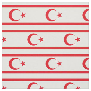Vlag van Noord-Cyprus Stof