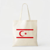 vlag van Noord-Cyprus Tote Bag (Voorkant)