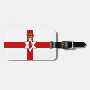 Vlag van Noord-Ierland Bagagelabel