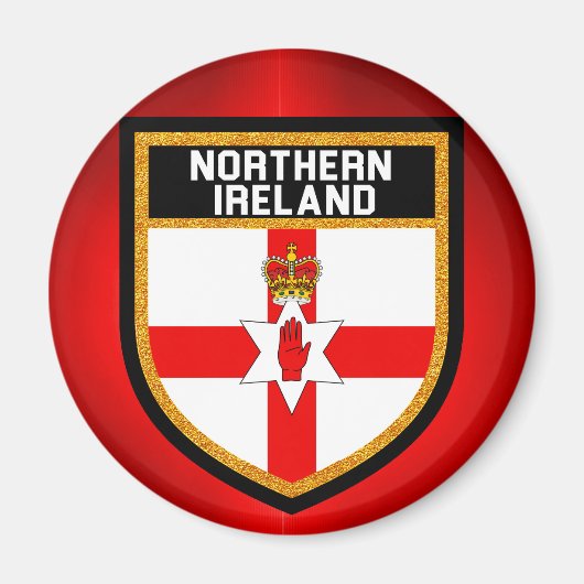 vlag van Noord-Ierland Magneet (Voorkant)