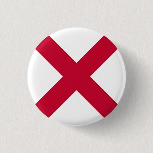 Vlag van Noord-Ierland Ronde Button 3,2 Cm (Voorkant)