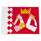 Vlag van Noord-Karelië Groot Cadeauzakje (Voorkant)