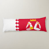 Vlag van Noord-Karelië Lichaamskussen (Achterkant)