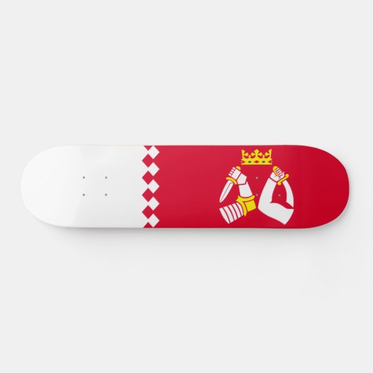 Vlag van Noord-Karelië Skateboard (Horizontaal)