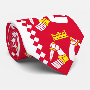 Vlag van Noord-Karelië Stropdas