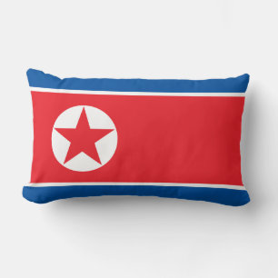 Vlag van Noord-Korea (DVK) Kussen