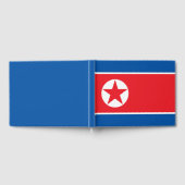 Vlag van Noord-Korea Gastenboek (Volledig)
