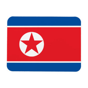 Vlag van Noord-Korea Magneet