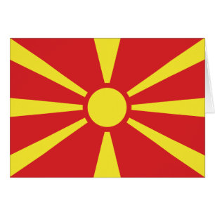 Vlag van Noord-Macedonië