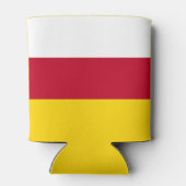 Vlag van Noord-Ossetië Blikjeskoeler (Achterkant)