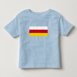 Vlag van Noord-Ossetië Kinder Shirts