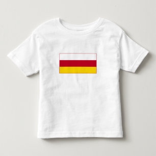 Vlag van Noord-Ossetië Kinder Shirts