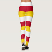 Vlag van Noord-Ossetië Leggings (Achterkant)