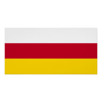 Vlag van Noord-Ossetië