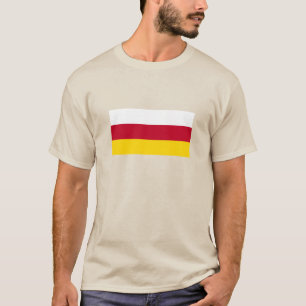 Vlag van Noord-Ossetië T-shirt