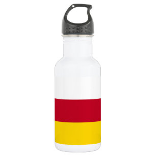 Vlag van Noord-Ossetië Waterfles