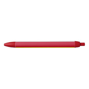 Vlag van Noord-Ossetië Zwarte Inkt Pen