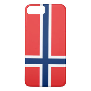 Vlag van Noorwegen iPhone 8 Plus / 7 Plus Hoesje