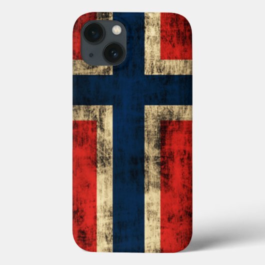  vlag van Noorwegen Case-Mate iPhone Case (Achterkant)