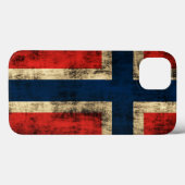  vlag van Noorwegen Case-Mate iPhone Case (Achterkant (horizontaal))