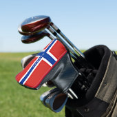 Vlag van Noorwegen Golfheadcover (Insitu)