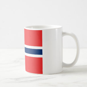 Vlag van Noorwegen Koffiemok
