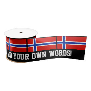 Vlag van Noorwegen Lint