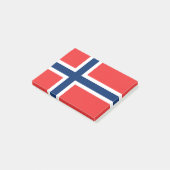 Vlag van Noorwegen Post-it® notes (Schuin)